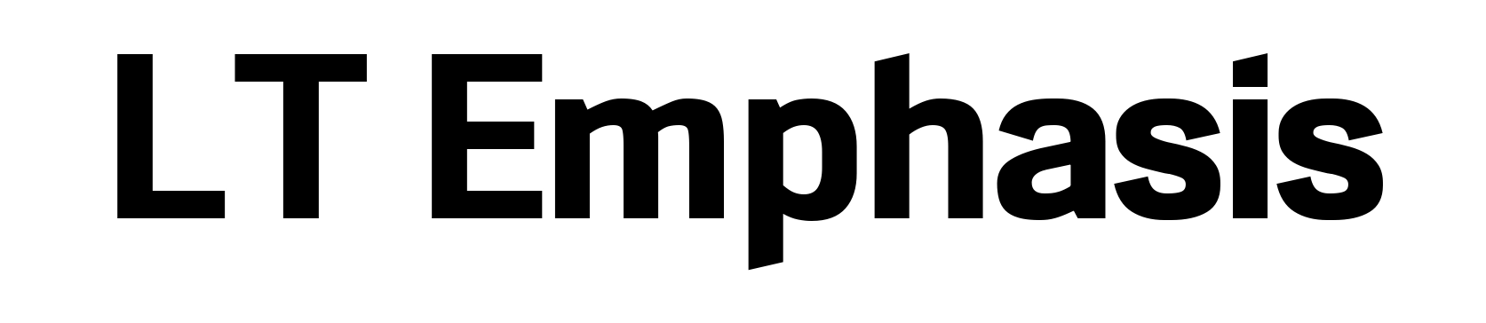 LT Emphasis